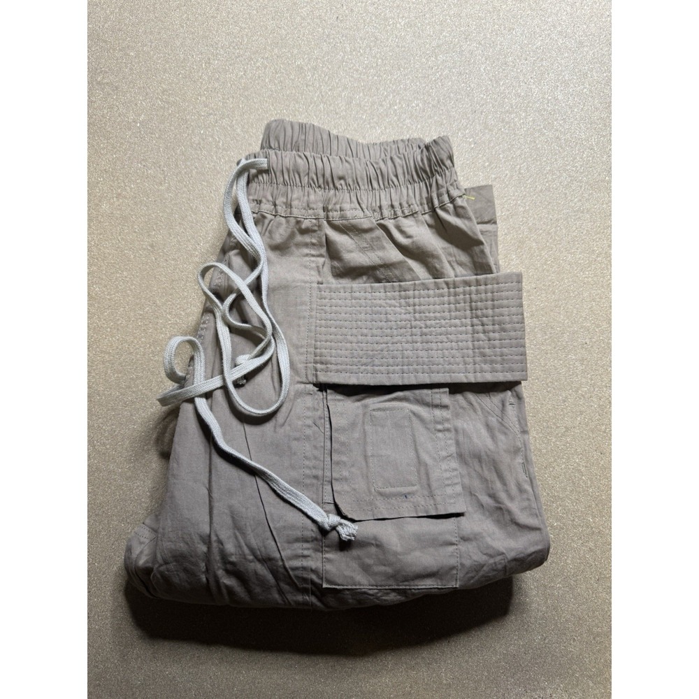 FOG Mnml Essentials Cargo Pants‎ Mens Medium Fear Of God Beige  Drawstring - Picture 6 of 6